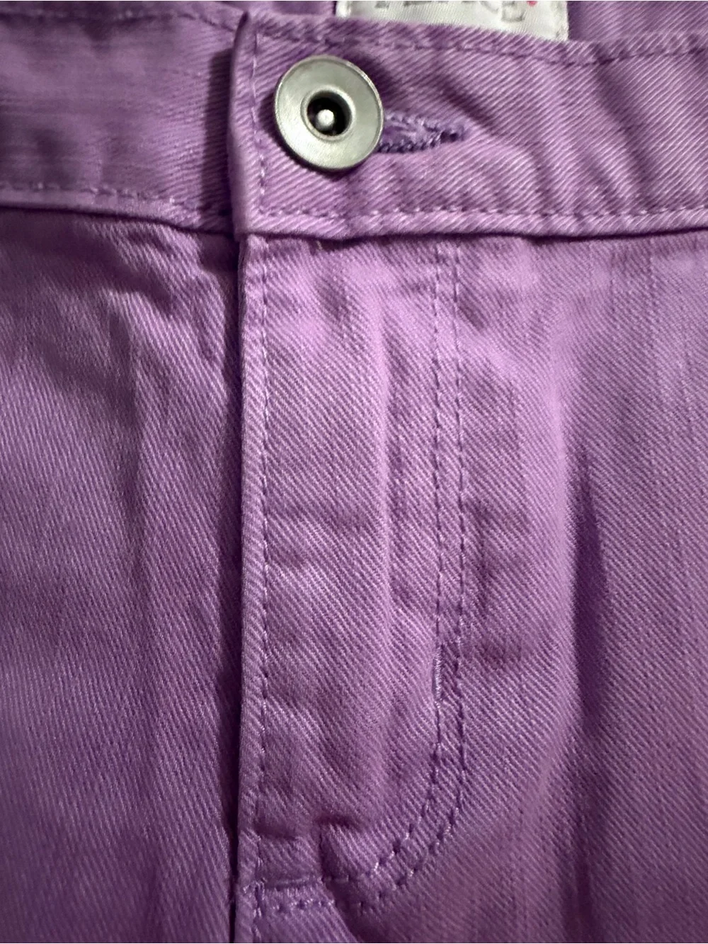 The Children's Place Lavender Distressed kids  Shorts
